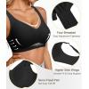 imageSHAPERX Bras for Women No Underwire Seamless Oversized Everyday Bra Comfort Wireless Padded Soft Support BraletteBlack