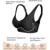 imageSHAPERX Bras for Women No Underwire Seamless Oversized Everyday Bra Comfort Wireless Padded Soft Support BraletteBlack