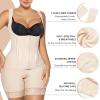 imageSHAPERX Fajas Colombianas Tummy Control Shapewear for Women Double Compression Postpartum Body Shaper with Zipper and HooksBeige