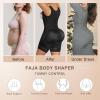 imageSHAPERX Fajas Colombianas Tummy Control Shapewear for Women Double Compression Postpartum Body Shaper with Zipper and HooksBlack