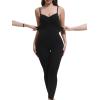 imageSHAPERX Hourglass Leggings 360 Compression 2 Sizes Look Full Body Shaper Breathable No Roll DownBlack Full Body