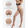 imageSHAPERX Hourglass Leggings 360 Compression 2 Sizes Look Full Body Shaper Breathable No Roll DownSienna Open Bust