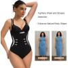 imageSHAPERX Open Bust Shapewear Tummy Control Bodysuits for Women Seamless Compression High Waisted Body ShaperBlackthong