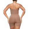 imageSHAPERX Open Bust Shapewear Tummy Control Bodysuits for Women Seamless Compression High Waisted Body ShaperSiennashorts