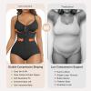 imageSHAPERX Shapewear Bodysuit for Women Tummy Control Seamless ZipUp Body Shaper Snatched Waist Sculpting Body SuitBlack Brief