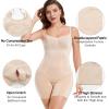 imageSHAPERX Shapewear for Women Tummy Control Open Bust Thigh Slimmer Body ShaperBeige