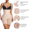 imageSHAPERX Shapewear for Women Tummy Control Open Bust Thigh Slimmer Body ShaperBeigehigh Waist Control Panty