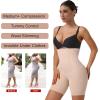 imageSHAPERX Shapewear for Women Tummy Control Open Bust Thigh Slimmer Body ShaperBeigehigh Waist Control Panty