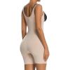 imageSHAPERX Shapewear for Women Tummy Control Open Bust Thigh Slimmer Body ShaperBeigeunderbust
