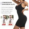 imageSHAPERX Strapless Shapewear Dress for Women Tummy Control Seamless Full Body Shaper Slip with Removable StrapsBlack