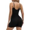 imageSHAPERX Strapless Shapewear Dress for Women Tummy Control Seamless Full Body Shaper Slip with Removable StrapsBlack