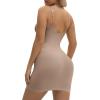 imageSHAPERX Strapless Shapewear Dress for Women Tummy Control Seamless Full Body Shaper Slip with Removable StrapsSienna
