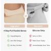 imageSHAPERX Tummy Control Underwear for Women  MidWaisted Seamless Shapewear Shorts AntiRolling Body Shaper Under DressesBeige