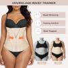 imageSHAPERX Waist Trainer for Women Tummy Control Workout Waist Cincher Corset Hourglass Body Shaper Zipper and HooksBeige