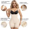 imageSHAPERX Womens Fajas Colombianas Tummy Control Shapewear Postpartum Butt Lifting Body Shaper with Boned SupportBeige Hooks