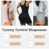 imageSHAPERX Womens Fajas Colombianas Tummy Control Shapewear Postpartum Butt Lifting Body Shaper with Boned SupportBlack Hooks