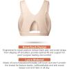 imageSHAPERX Womens PostSurgery Front Closure Brassiere Sports BraBeige