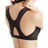 imageSHAPERX Womens PostSurgery Front Closure Brassiere Sports BraBlack