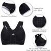 imageSHAPERX Womens PostSurgery Front Closure Brassiere Sports BraBlack