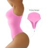 imageSHAPERX Womens Shapewear Bodysuit Tummy Control Body Shaper Seamless Sculpting Snatched Waist Body SuitPink Thong