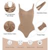 imageSHAPERX Womens Shapewear Bodysuit Tummy Control Body Shaper Seamless Sculpting Snatched Waist Body SuitSienna Thong