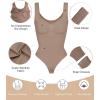 imageSHAPERX Womens Shaping MidThigh Bodysuit Tummy Control Shapewear Seamless Sculpting Body ShaperSiennathong