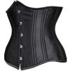 imageSHAPERX Women 24 Double SteelBoned Longline Heavy Duty Waist Training Corsets ShaperBlack