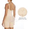 imageSHAPERX Womens Shapewear Bodysuit Tummy Control Seamless ZipUp Sculpting Body Shaper Medium CompressionBeige Shorts
