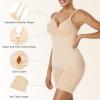 imageSHAPERX Womens Shapewear Bodysuit Tummy Control Seamless ZipUp Sculpting Body Shaper Medium CompressionBeige Shorts