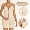 imageSHAPERX Womens Shapewear Bodysuit Tummy Control Seamless ZipUp Sculpting Body Shaper Medium CompressionBeige Shorts