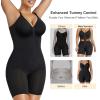 imageSHAPERX Womens Shapewear Bodysuit Tummy Control Seamless ZipUp Sculpting Body Shaper Medium CompressionBlack Shorts