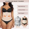 imageSHAPERX Waist Trainer for Women Corset Shapewear Tummy Control Sport Workout Waist Cincher Body Shaper Zipper and HooksBeige