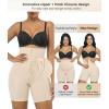 imageSHAPERX HighWaisted Tummy Control Shapewear for Women Seamless ZipUp EasyOn Body Shaper Shorts Slimming Fit UnderwearBeige