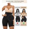 imageSHAPERX HighWaisted Tummy Control Shapewear for Women Seamless ZipUp EasyOn Body Shaper Shorts Slimming Fit UnderwearBlack