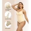 imageSHAPERX Bodysuit for Women Tummy Control Shapewear Racerback Seamless Body Shaper Tank TopBeige