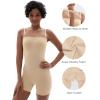 imageSHAPERX Strapless Shortie Bodysuit for Women Tummy Control Shapewear Seamless Body Shaper with Removable StrapsBeige Shorts