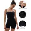 imageSHAPERX Strapless Shortie Bodysuit for Women Tummy Control Shapewear Seamless Body Shaper with Removable StrapsBlack Shorts