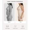 imageSHAPERX VShaped Fajas Colombianas Moldeadoras Enhanced Tummy Control Shapewear Postpartum Butt Lifter Full Body ShaperBeige