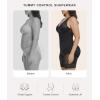 imageSHAPERX VShaped Fajas Colombianas Moldeadoras Enhanced Tummy Control Shapewear Postpartum Butt Lifter Full Body ShaperBlack