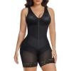 imageSHAPERX VShaped Fajas Colombianas Moldeadoras Enhanced Tummy Control Shapewear Postpartum Butt Lifter Full Body ShaperBlack
