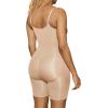 imageSHAPERX Shapewear for Women Tummy Control Bodysuit Mid Thigh Body Shaper Shorts for a Lifted LookBeige