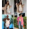 imageSHAPERX Shapewear for Women Tummy Control Bodysuit Mid Thigh Body Shaper Shorts for a Lifted LookBeige