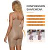 imageSHAPERX Shapewear for Women Tummy Control Bodysuit Mid Thigh Body Shaper Shorts for a Lifted LookSienna