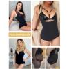 imageSHAPERX Womens Fajas Colombianas Shapewear Postpartum Tummy Control Body Shaper Girdles Compression GarmentBlack