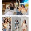 imageSHAPERX Womens Shapewear Bodysuit Tummy Control Body Shaper Waist Snatching Seamless Body SuitBeige