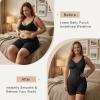 imageSHAPERX Womens Fajas Colombianas Moldeadoras Postpartum Tummy Control Compression Shapewear Body Shaper with Zipper CrotchBlack