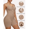 image:imageSHAPERX Womens Shapewear Bodysuit Tummy Control Seamless ZipUp Body Shaper Waist Defining SilhouetteSienna