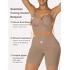 image:imageSHAPERX Womens Shapewear Bodysuit Tummy Control Seamless ZipUp Body Shaper Waist Defining SilhouetteSienna