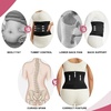 image:imageSHAPERX Waist Trainer for Women Tummy Control Waist Cincher Belt Workout Sweat Band Back Support Sport GirdleBlack