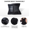 image:imageSHAPERX Waist Trainer for Women Tummy Control Waist Cincher Belt Workout Sweat Band Back Support Sport GirdleBlack